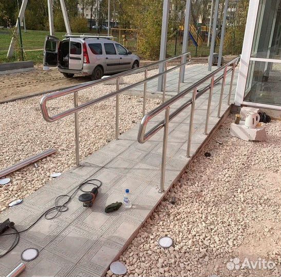 Перила из нержавейки