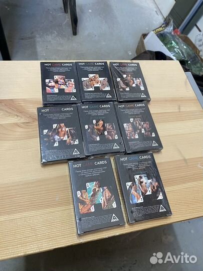 Набор из 8 колод карт для взрослых