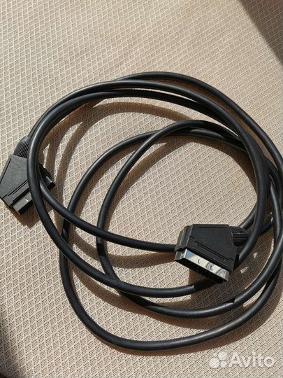 Кабель scart - scart 1,5 метра