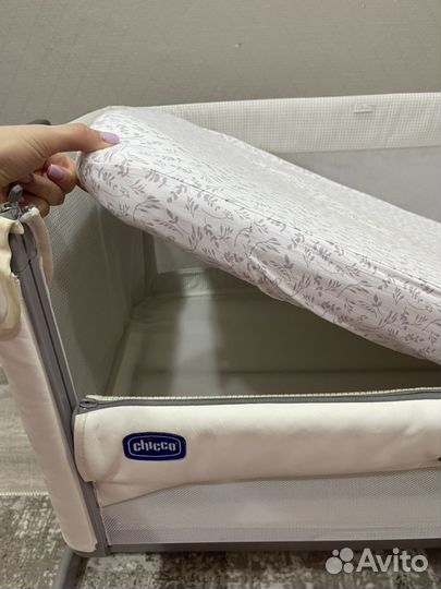 Детская приставная кроватка Chicco