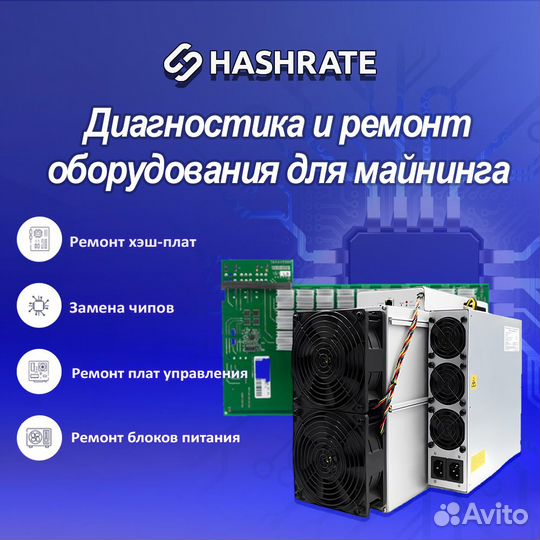 Asic майнер Whatsminer M60 176T