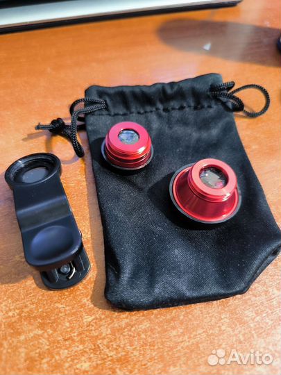 Линзы для камеры смартфона 3шт