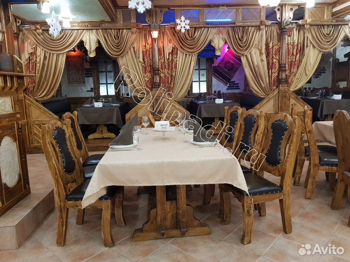 Столы и стулья для кафе