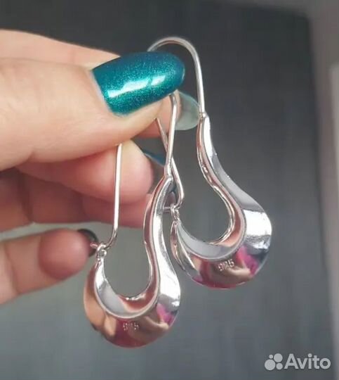 Серьги серебро 925 (проба)