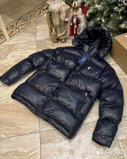 Пуховик Polo Ralph Lauren glossen down jacket
