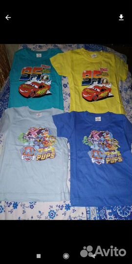 Футболочки детские 2-3, 4