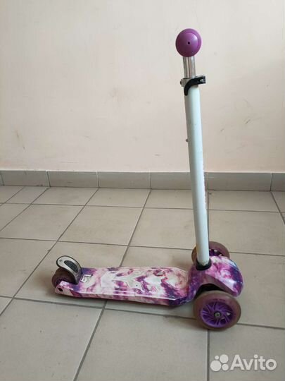 Самокат детский 3-ехколесный reaction