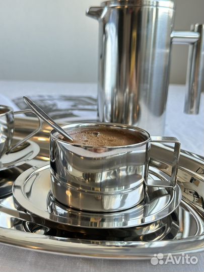 Чайная пара из нержавеющей стали с ложкой