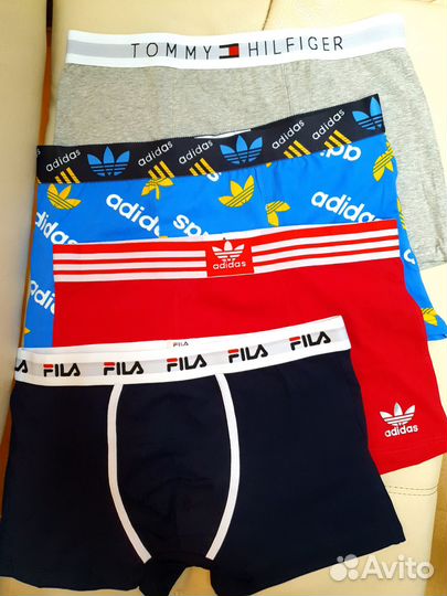 Брендовые мужские боксеры в ассортименте (трусы)