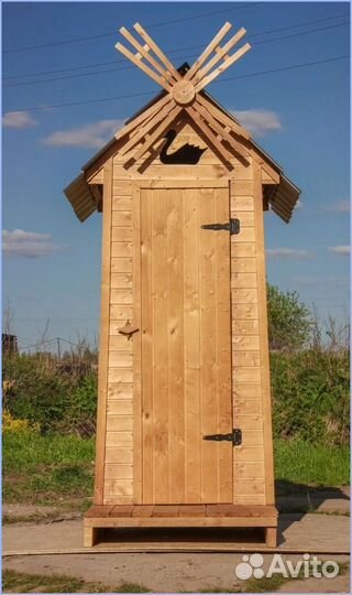 Уличный туалет прямоугольник кшщ 198