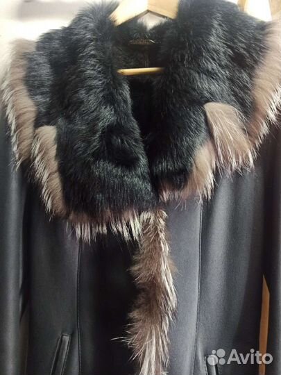 Дубленка натуральная женская 44 46 разм