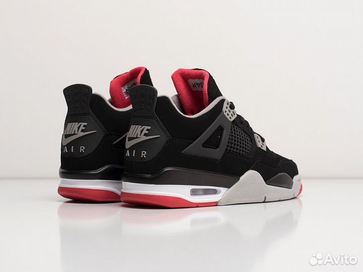 Кроссовки Air Jordan 4 Bred (36-45)