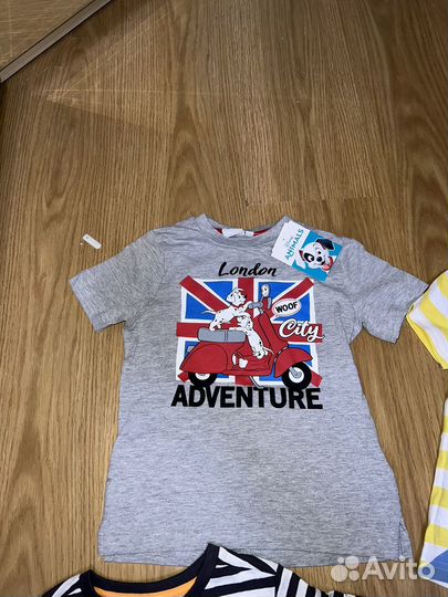 Футболки новые рр 104 mothercare