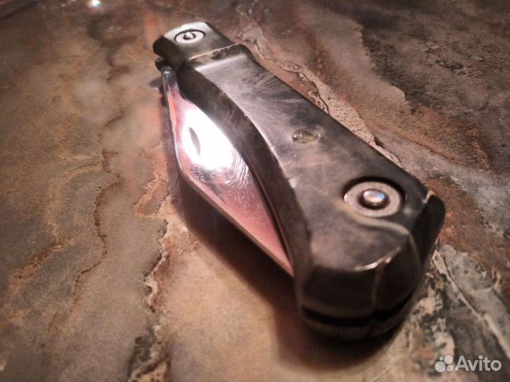 Старый, добрый, крепкий,большой, складной нож СССР