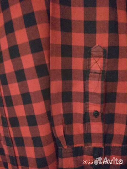 Мужская рубашка в клетку