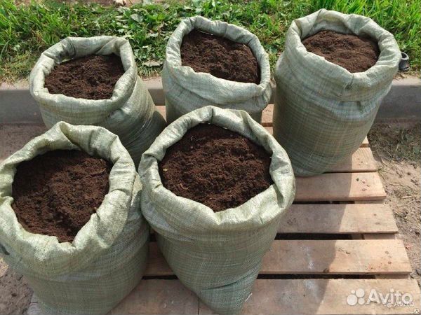 Перегной, чернозем, навоз (в мешках и россыпью)