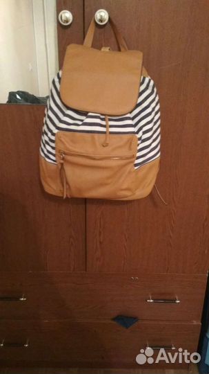 Рюкзак женский, кожзам