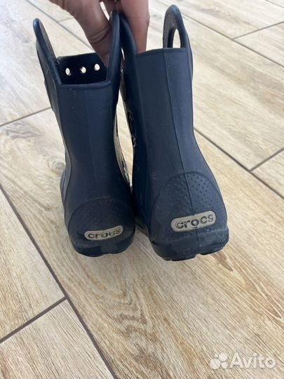 Резиновые сапоги crocs c9