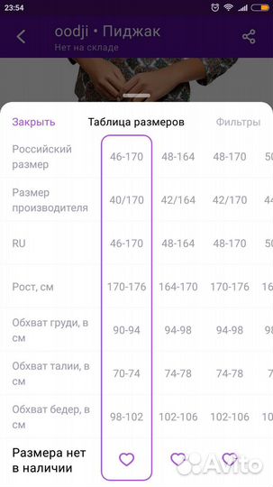 Жакет oodji 46 размер
