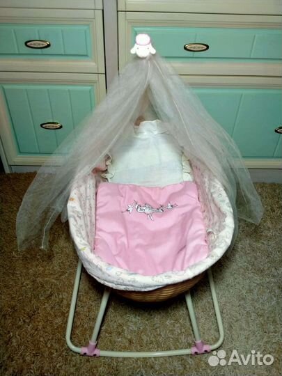 Кроватка колыбель для куклы baby annabell