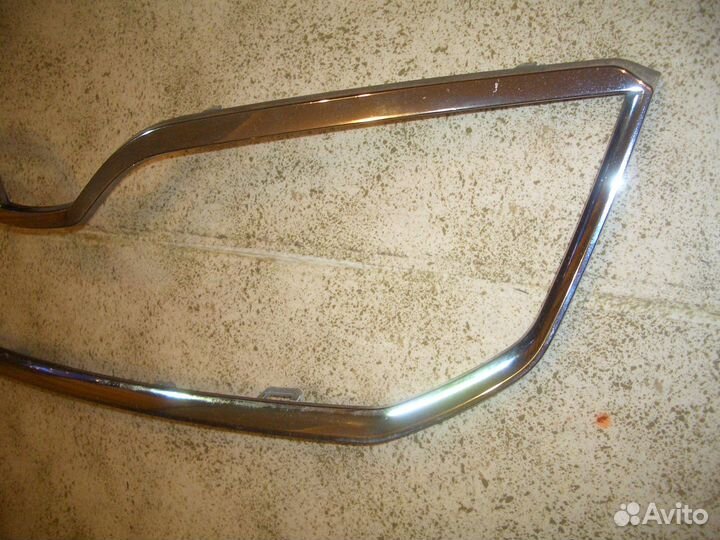 Накладка решётки радиатора Шкода Октавия А7 с13