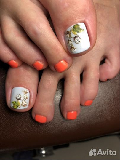 Медицинский педикюр,маникюр,все виды уходов для ру