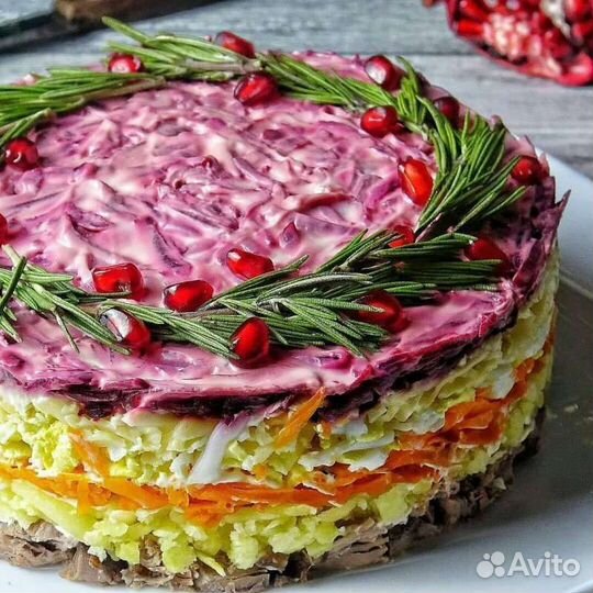 Праздничные салаты