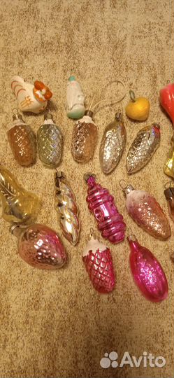 Ёлочные игрушки СССР