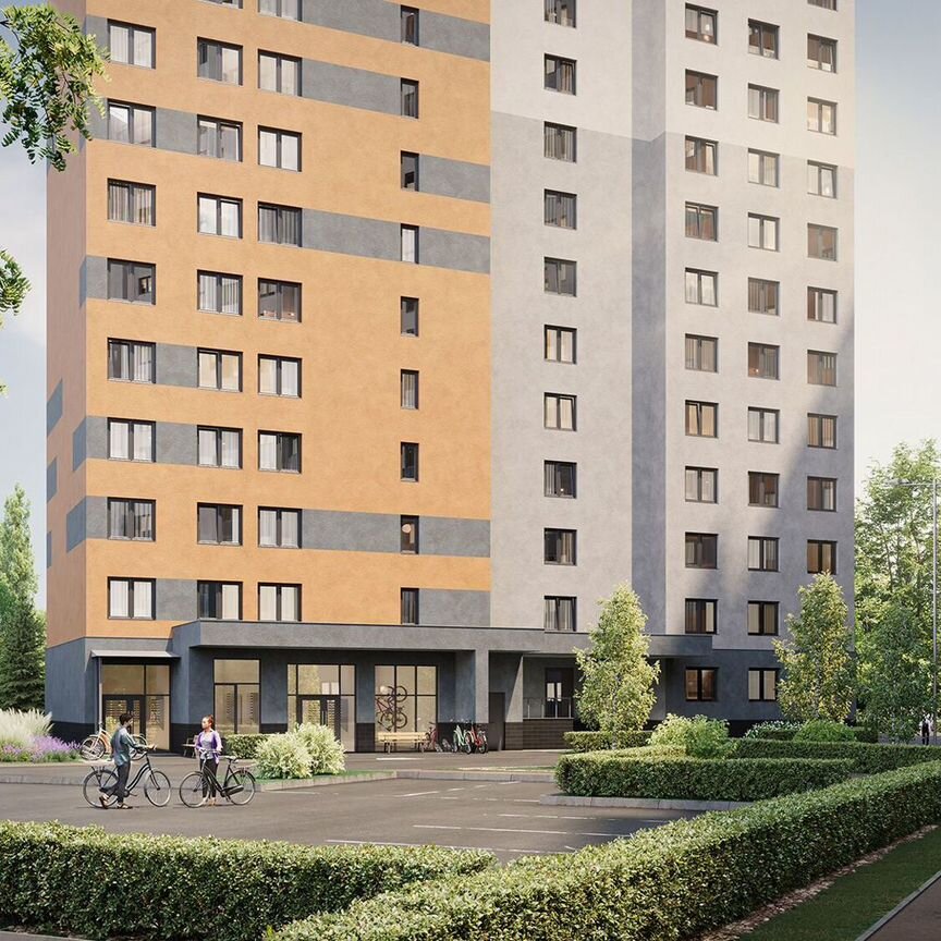 2-к. квартира, 53,8 м², 17/24 эт.