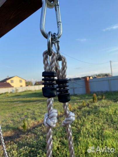 Детская качеля пластиковая