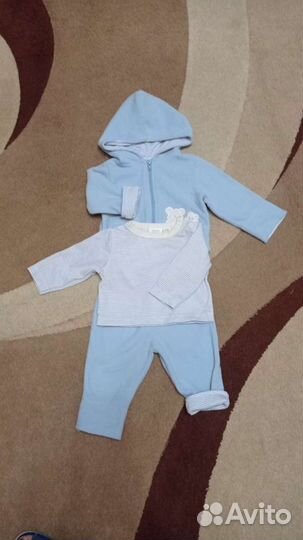 Флисовый детский костюм 2 шт