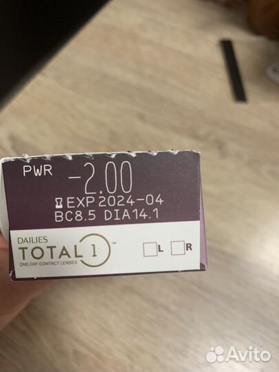 Линзы контактные однодневные alcon