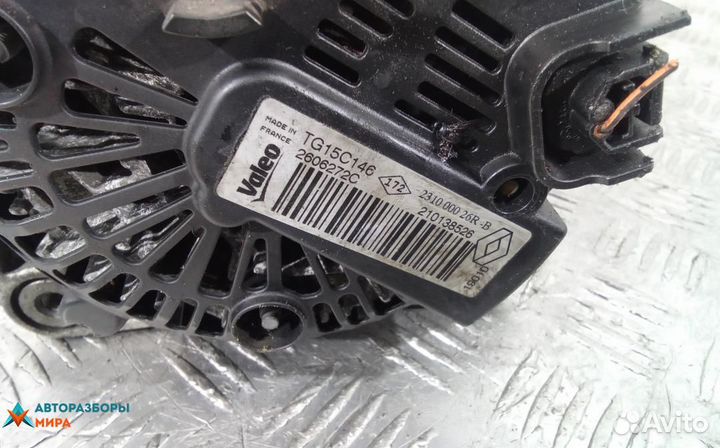 Генератор Renault Megane 3 2010