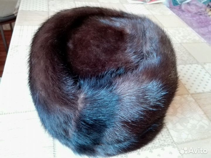 Шапка норка женская