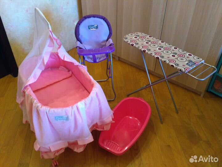 Кроватка для кукол и другое