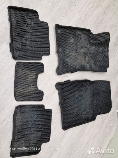 3D коврики eva с бортами на nissan qashqai j10