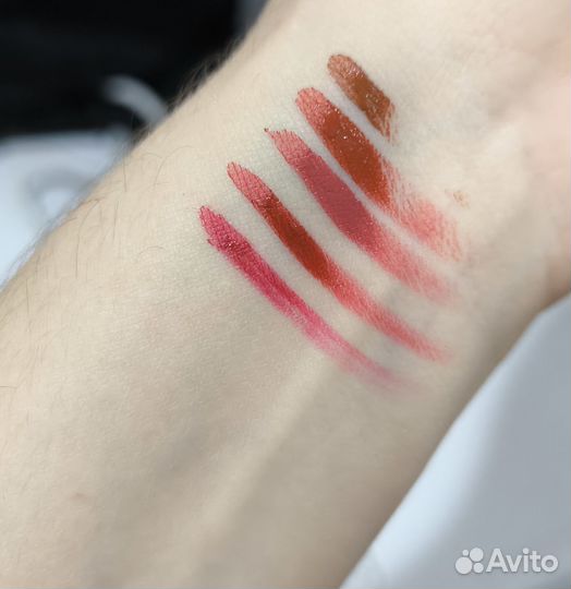 Набор матовых блесков для губ с пандами