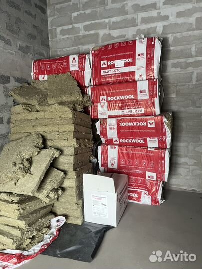 Туплитель Rockwool лайт баттс 100