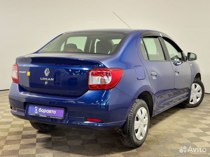 Renault Logan 1.6 МТ, 2016, 104 160 км