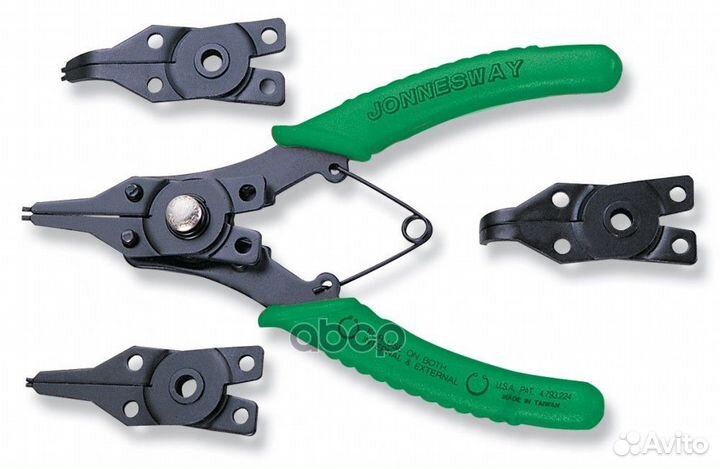 P266 щипцы унив. со сменными рабоч. частями дл