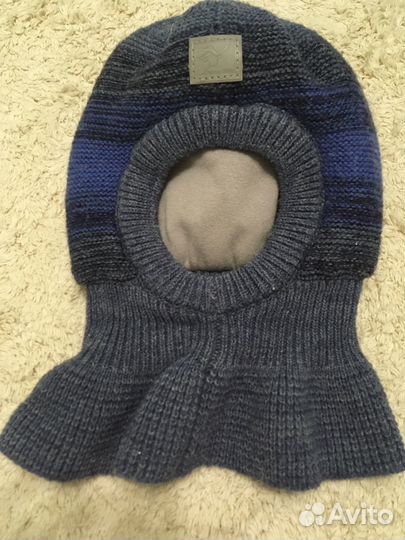 Шапка шлем зимняя