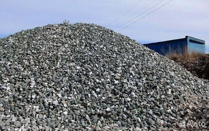 Щебень на отмостку