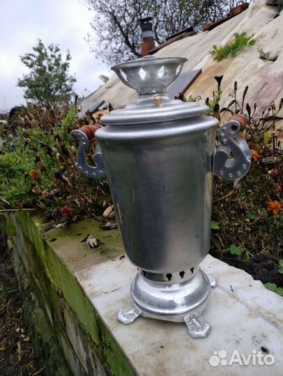 Самовар сувенирный на дровах