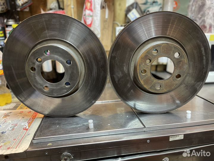 Передние тормозные диски BMW X6 E71 Б/У