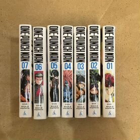 One punch man манга 1-7 книга(продаю сразу все)