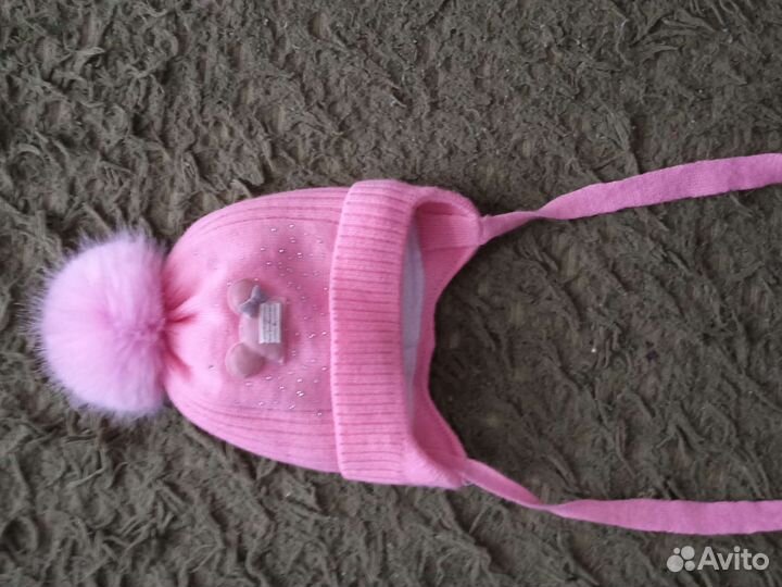 Шапка зимняя для девочки