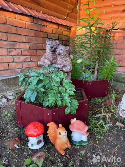 Металлические клумбы