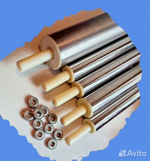 Скалки ручной работы нержавейка, пластик и дерева