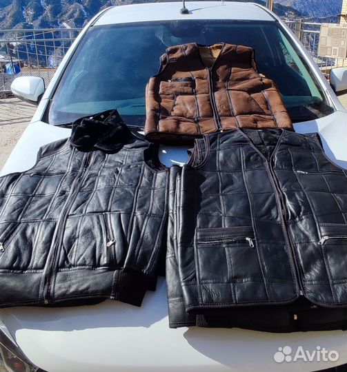 Жилетки из овчины