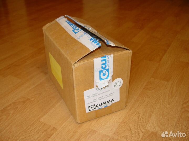 Помпа забортной воды яхтенного кондиционера climma